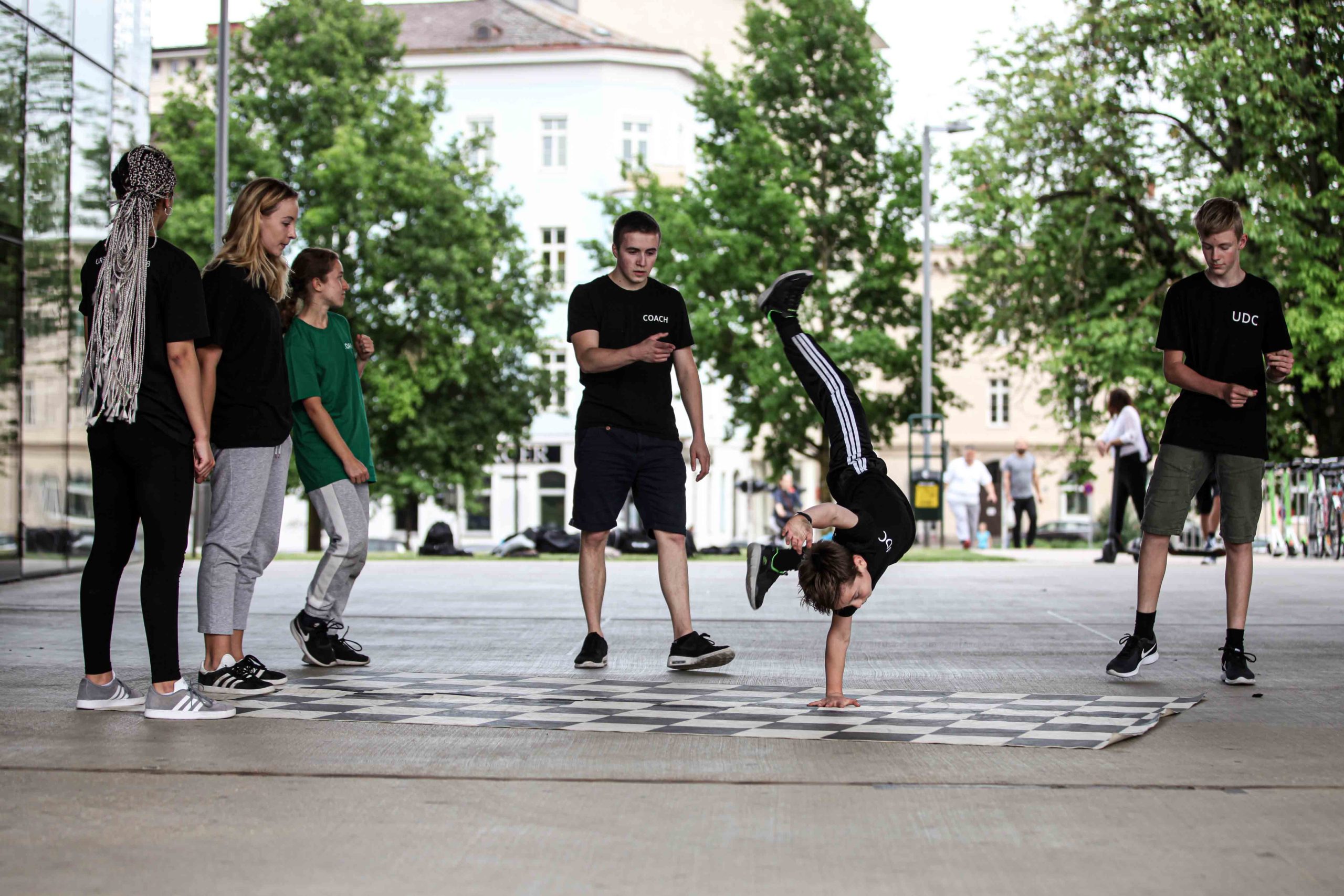 Breaking-Training im Urban Dance Club Linz