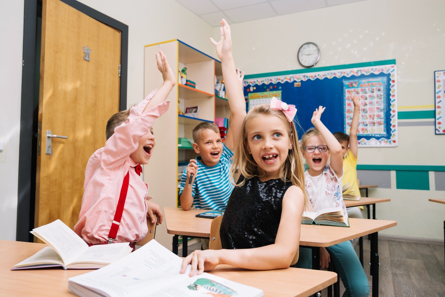 Fünf Minuten gegen Schulstress